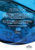 Zertifikat Saint-Gobain Sekurit